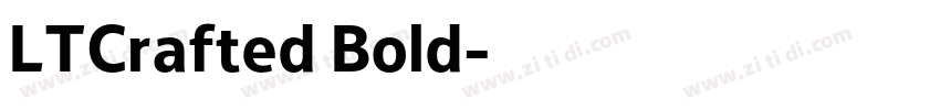 LTCrafted Bold字体转换